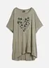 T-shirt van soepele viscose, bonprix