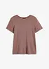 T-shirt van soepele viscose, bonprix