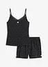 Shortama met sierlijk kant (2-dlg. set), bonprix
