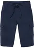 Lange sweat cargo bermuda, regular fit, bonprix