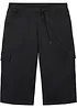 Lange sweat cargo bermuda, regular fit, bonprix