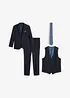 Pak met gilet en stropdas, slim fit (4-dlg. set), bonprix
