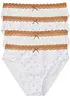 Maxislip met biologisch katoen (set van 4), bonprix
