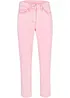 Cropped twill broek in used look, bonprix