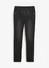Straight jeans mid waist, super stretch met comfortband, bonprix