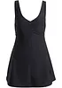 Corrigerende badpakjurk met V-hals, medium corrigerend, bonprix