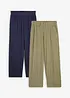 7/8 instapbroek high waist (set van 2), bonprix