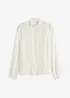 Blouse met broderie anglaise, bonprix