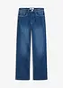High waist instapjeans, straight (set van 2), bonprix