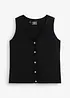 Gilet met knopen, bonprix
