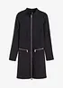 Midi jurk van punto di roma met ritsdetails, bonprix