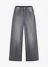 Wide leg jeans, high waist, bonprix