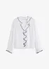 Blouse van chiffon, bonprix