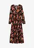 Maxi jurk van soepele viscose, bonprix