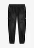Regular fit jogging jeans met cargozakken, straight, bonprix
