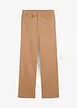 Essential twill broek met high waist, bonprix