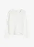 Oversized trui van zachte chenille, bonprix