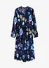 Midi jurk van soepele viscose, bonprix