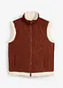 Reversibele bodywarmer van teddy, bonprix