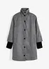 Korte coat in wollen look, bonprix