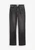Straight jeans met high waist, bonprix
