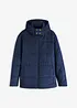 Gewatteerde jas van corduroy met afneembare capuchon, bonprix