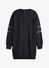 Sweatjurk met mesh, bonprix