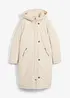 Lange winterjas met teddy, bonprix