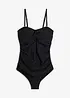Corrigerend bandeau badpak, medium corrigerend, bonprix