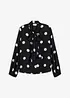 Blouse met strik, bonprix