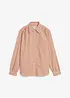 Oversized geruite blouse met pofmouwen, bonprix