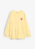 Oversized sweater van biologisch katoen, bonprix