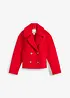Korte jas in wollen look, bonprix