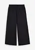 Wijde sweatpants van biologisch katoen, 7/8 lengte, bonprix