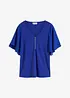 Shirt met chiffon mouwen, bonprix