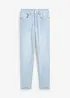 Mom jeans high rise, cropped, bonprix
