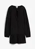 Crêpe shirtjurk, bonprix