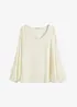 Chiffon tuniek met strass, bonprix