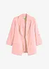 Linnen blazer met gerimpelde mouwen, bonprix