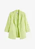 Linnen blazer met gerimpelde mouwen, bonprix
