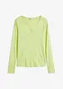 Henley shirt van zachte viscose, bonprix