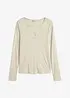 Henley shirt van zachte viscose, bonprix