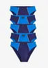 Slips met katoen (set van 5), bonprix