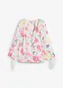 Mousseline blouse van puur katoen, bonprix