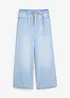 Wide leg jeans, mid waist, comfortabele band, bonprix