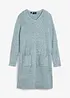 Fluffy gebreide jurk van fleece, bonprix