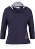 Hoodie van katoen met 3/4 mouw, bonprix