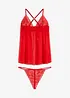 Babydoll en string (2-dlg. set), bonprix
