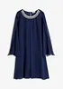 Chiffon jurk met strass-applicatie, bonprix