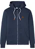 Sweatvest met capuchon en ritssluiting, bonprix